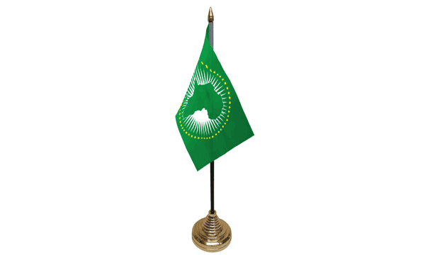 African Union Table Flags